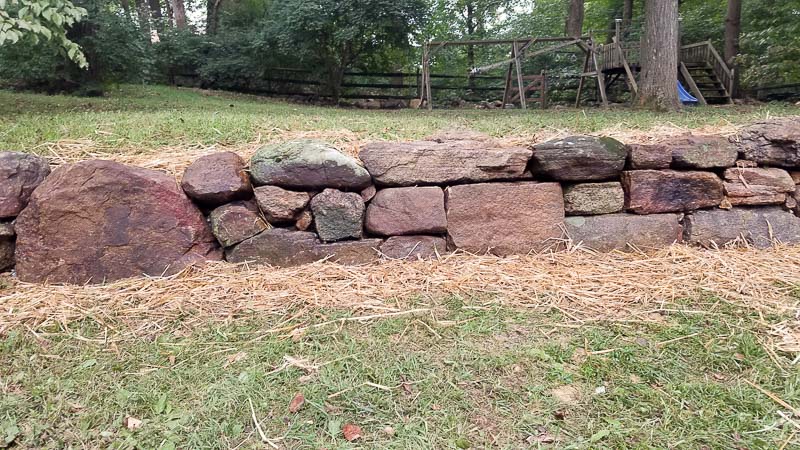 West Chester Boulder Wall